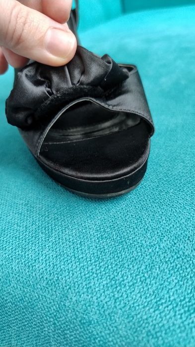 Sandale negre elegante 38