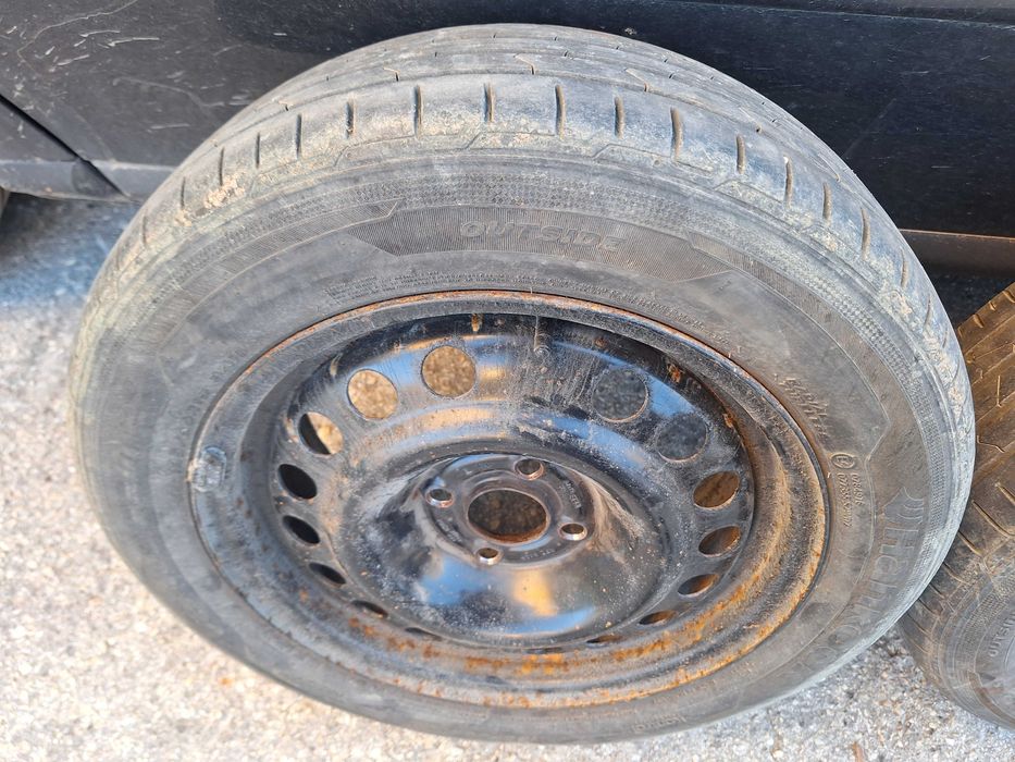 Джанти с гуми 4х100 15 Опел