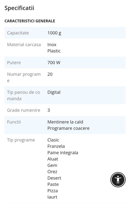 Masina de paine TEFAL