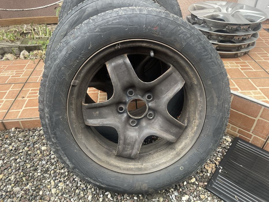 Jante Opel Astra 5x110  16" cu cauciucuri All Season