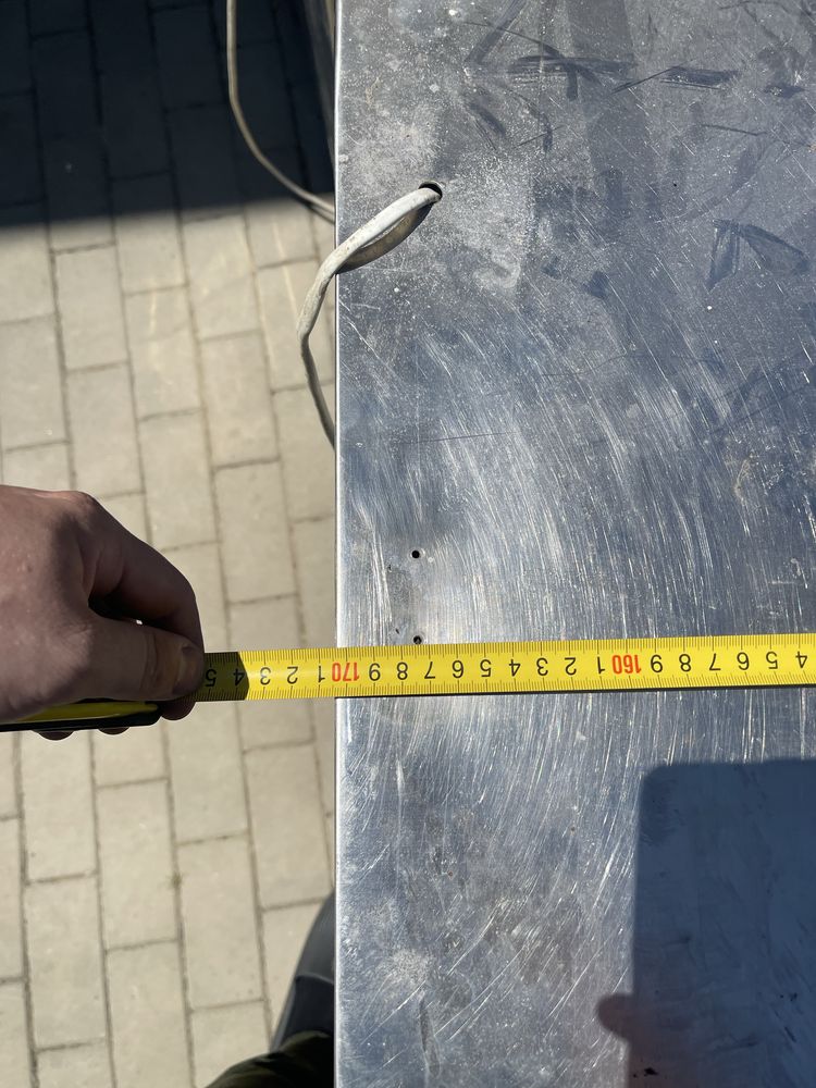 Masă frigorifică profesională 2 uși + compartiment expunere – inox