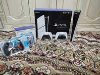 Playstation 5 slim 2 Джойстик топ игры состояние отличное