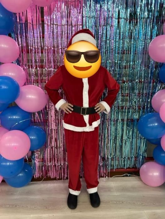 Нкостюм деда мороза, наруто