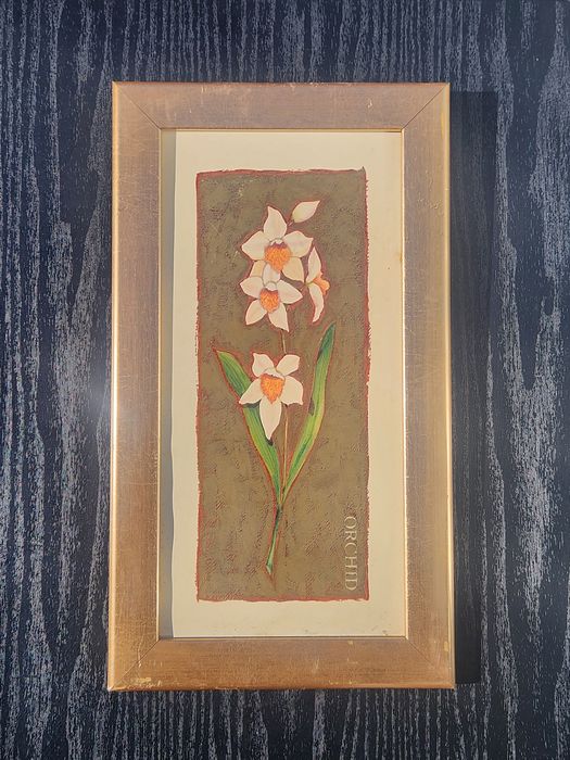 tabloului cu orhidei 40/20cm. Print .