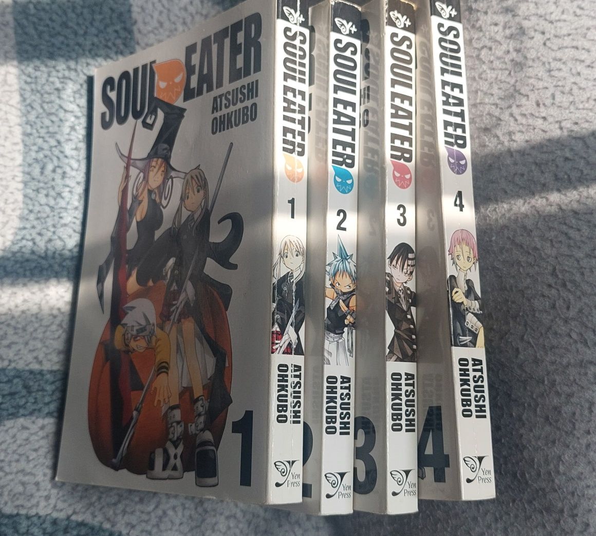 Soul Eater manga 1-4