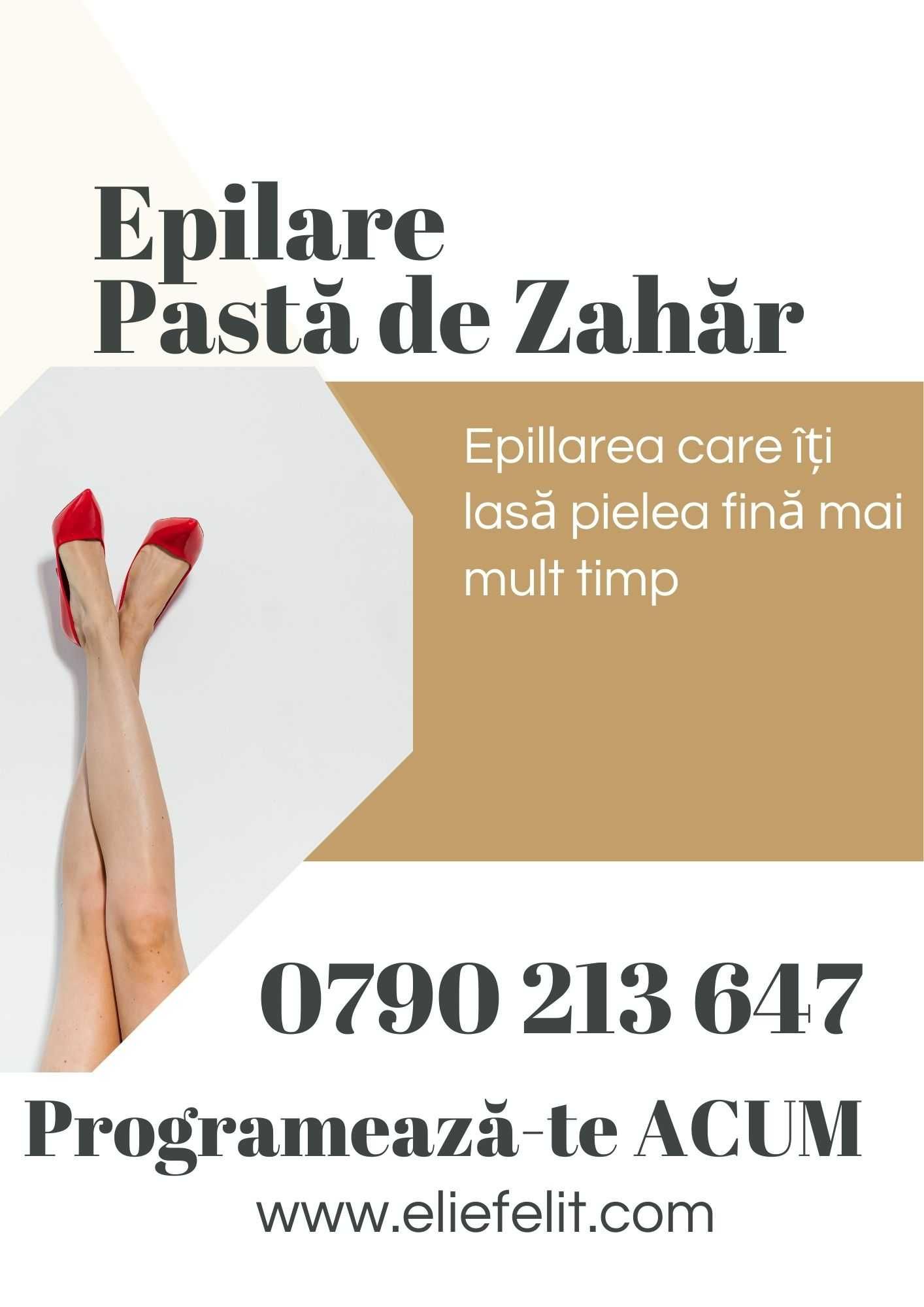 Epilare cu Pastă de zahăr - Sugaring - Iași