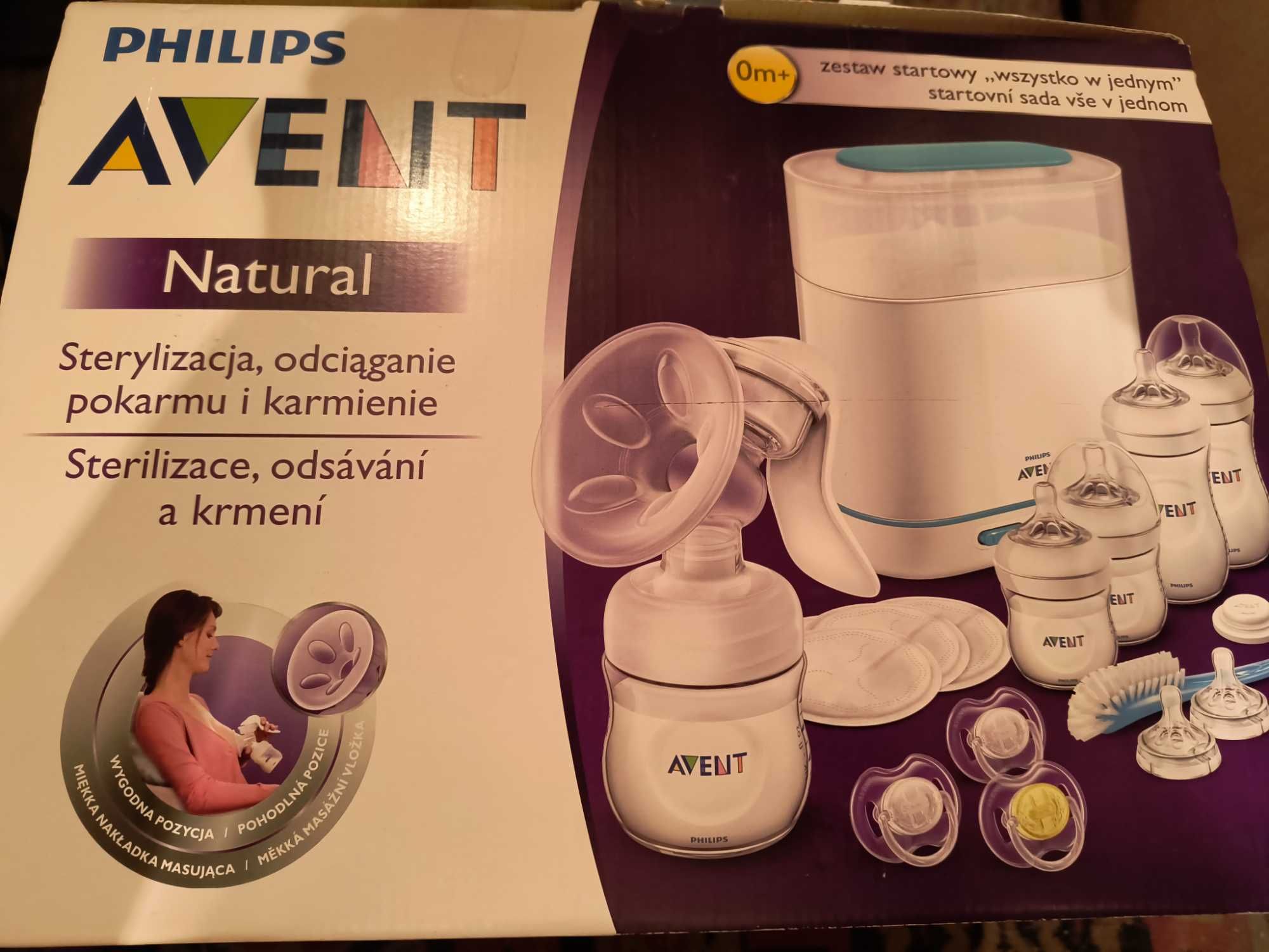 Philips Avent
Комплект ръчна помпа за кърма със стерилизатор