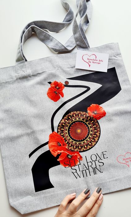 Торба от памук Madala Dots By Mariya