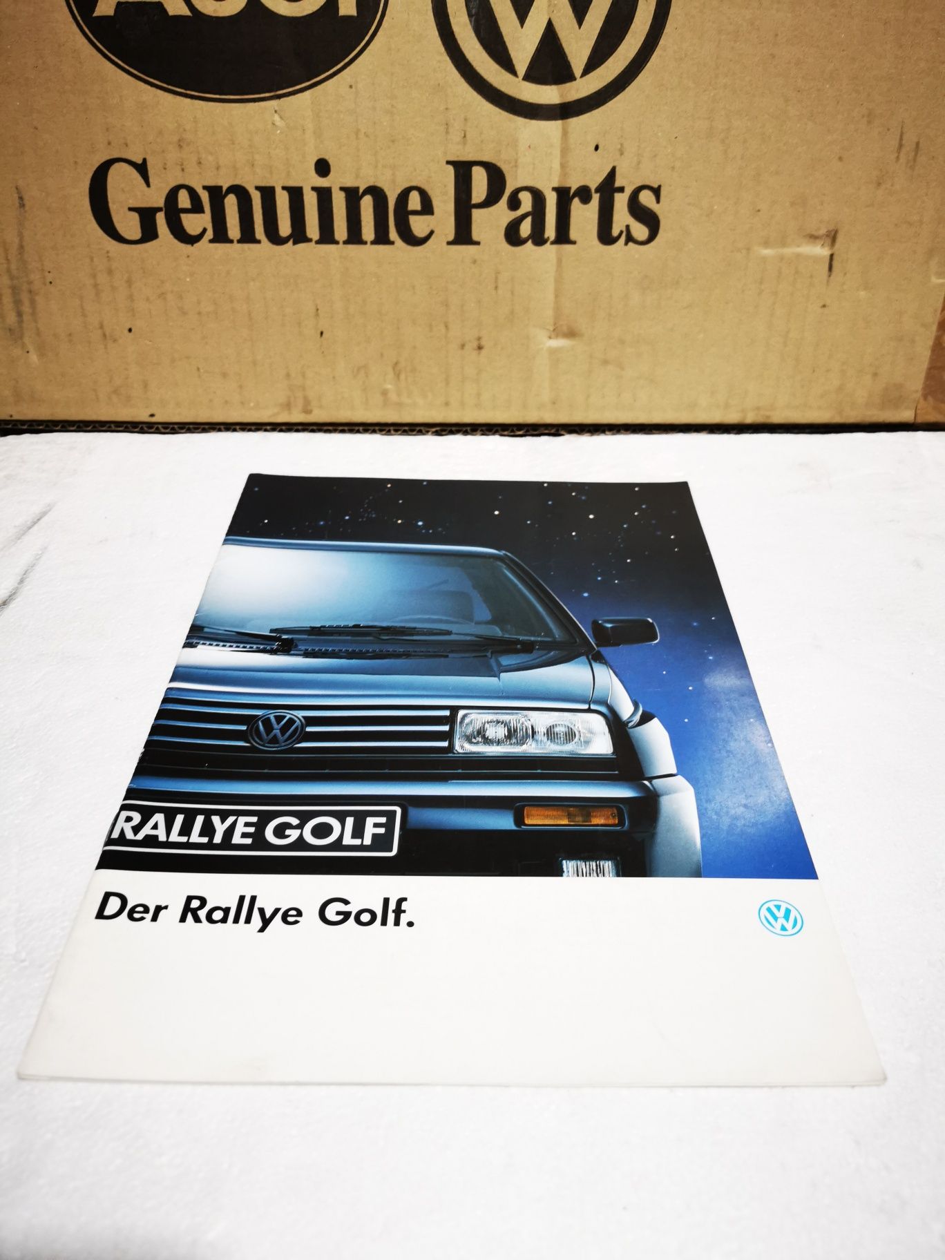 Brosura de prezentare Volkswagen Golf II Rallye