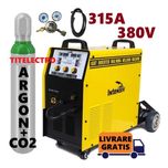 PERFEKT MIG 315 Aparat sudura cu sarma 315A 380V + tub plin + ceasuri