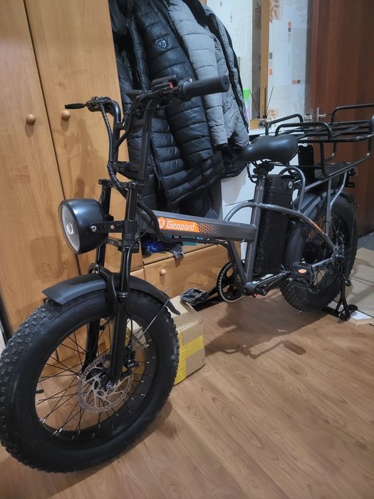 Электровелосипед новый электро велосипед Леопард 1800w 48v 32ah велик