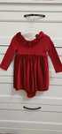 Rochie roșie fetite 74 C&A rosu. Rochita Craciun