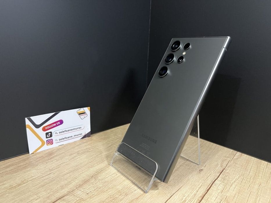 Samsung Galaxy S24 Ultra 512Gb Titanium Black Second-Hand Ca nou 3 ani