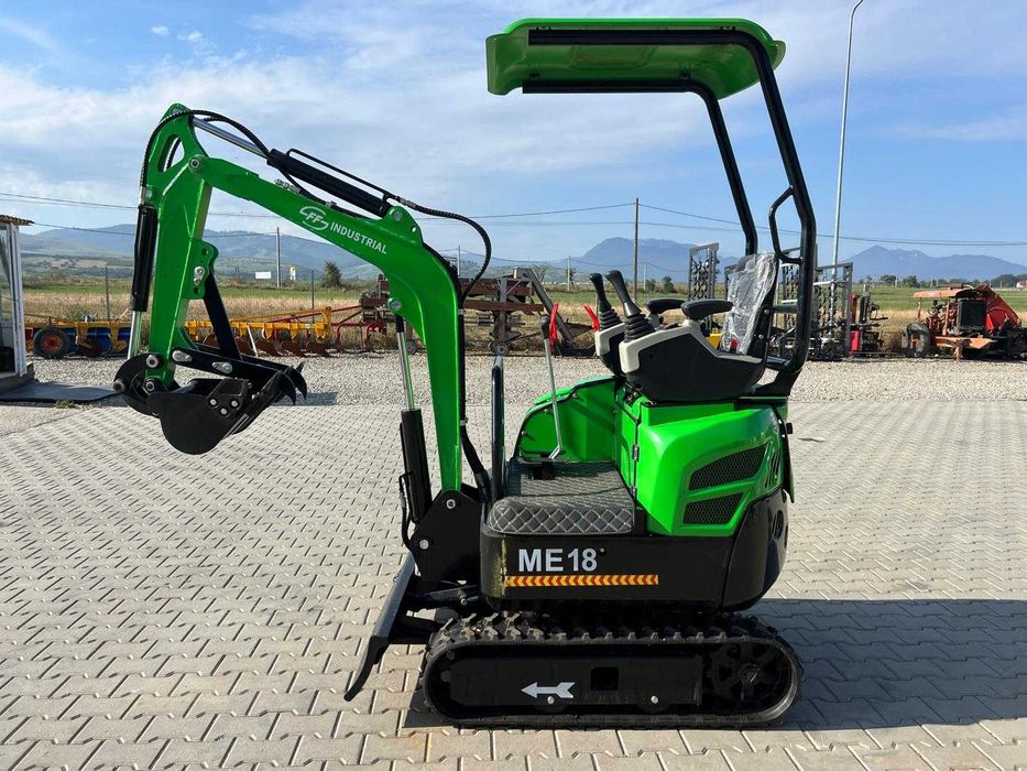 Mini excavator FF Industrial -  11 Hp , 1 Tona (Nou) + Video