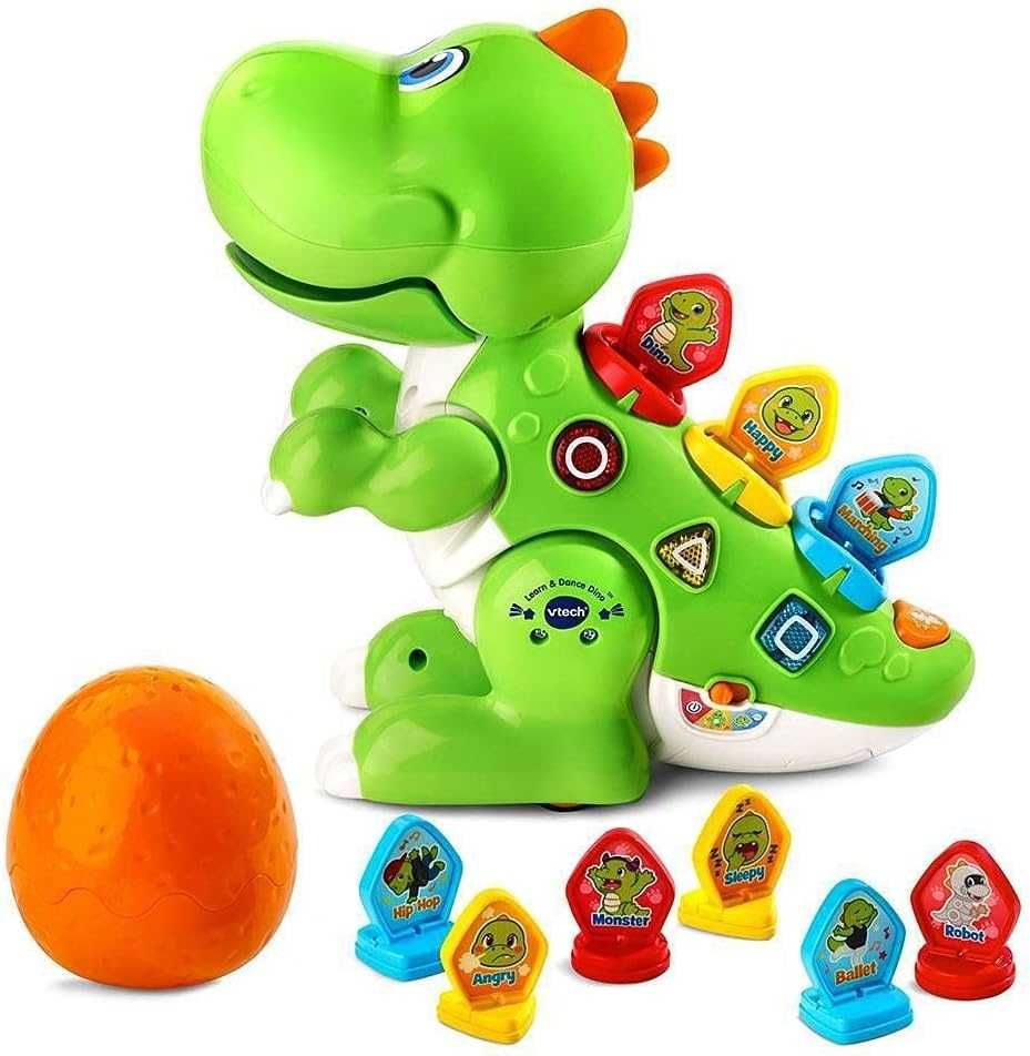 Интераткивен динозавър Дино учи и танцувай Vtech Learn & Dance Dino