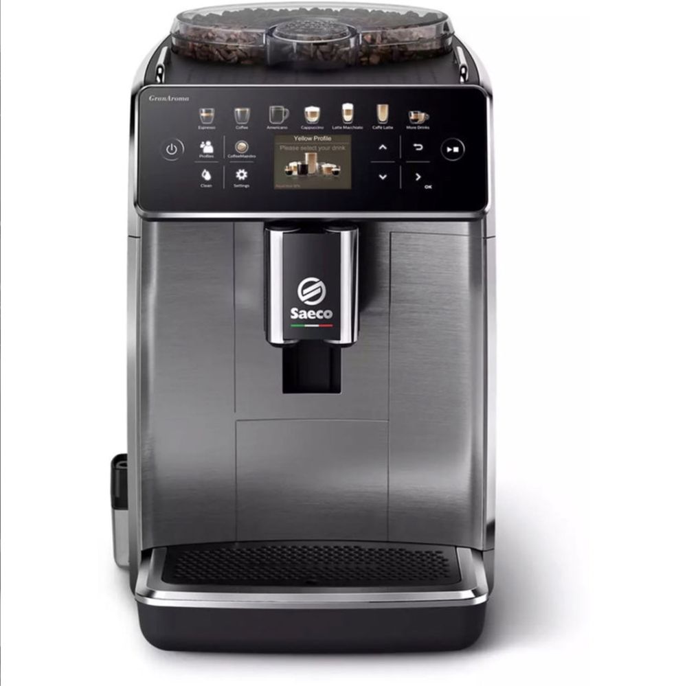 Кафеавтомат Saeco GranAroma SM6585/00 Автоматична капучино система
