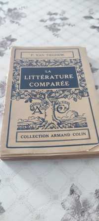 La Litterature comparee, P Van Tieghem, an 1951, stare buna