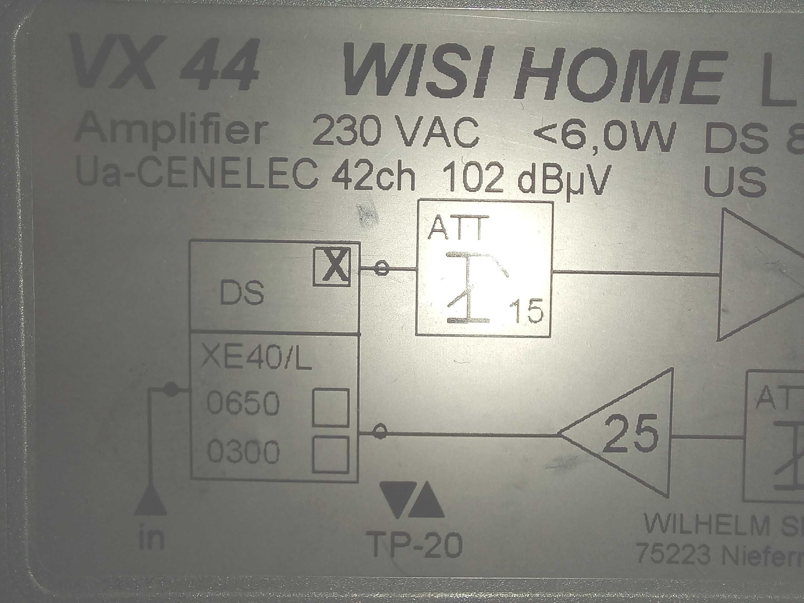 Усилитель ТВ сигнала / Wisi home line vx 44 / GERMANY