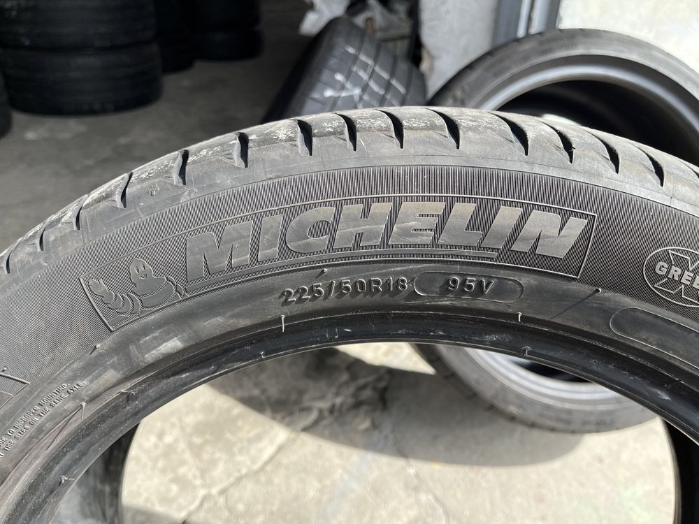 4 бр. летни гуми 225/50/18 Michelin DOT 2x3717 2x3616 4-4,5 mm
