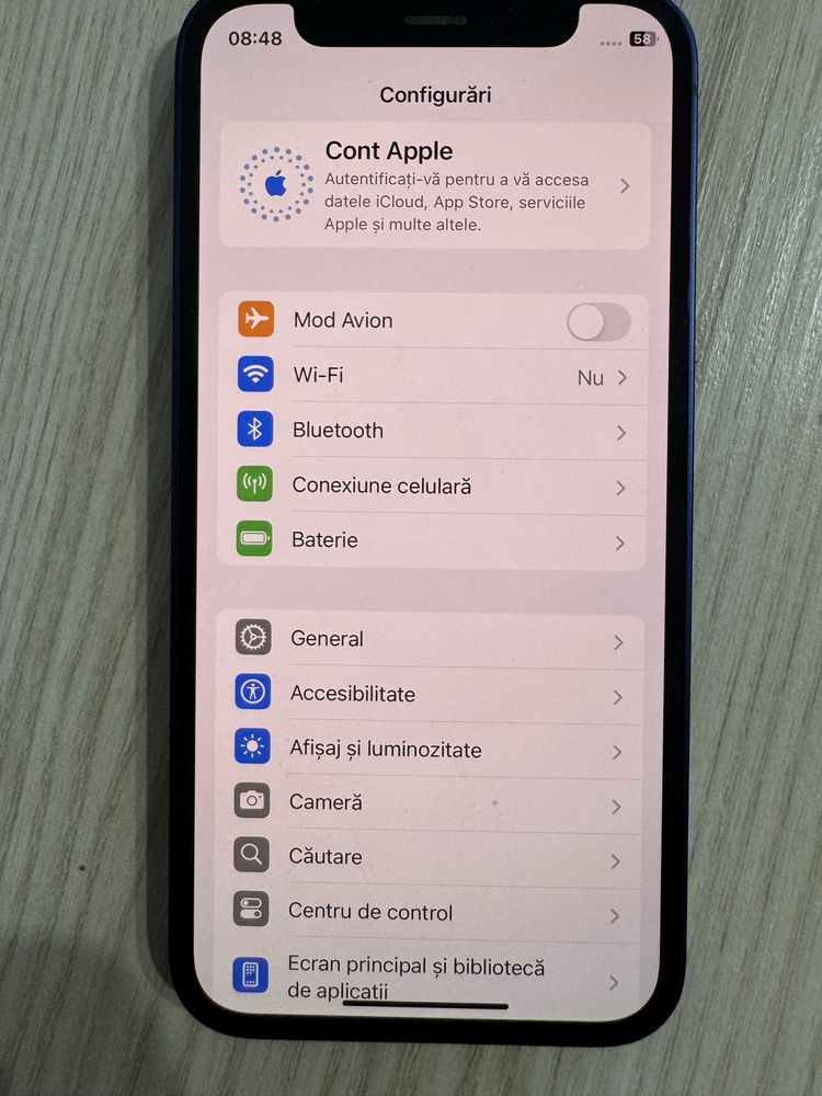 Iphone 12 mini fara cont cu defect