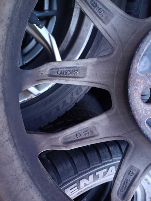 Jante Roti Audi A6 Cauciucuri Iarna 225 55 18 5x112