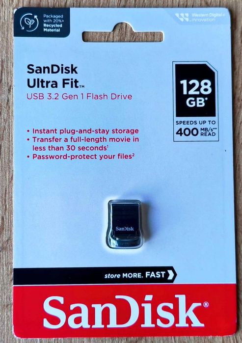 Vand memorie USB Sandisk 128 GB micro sigilată