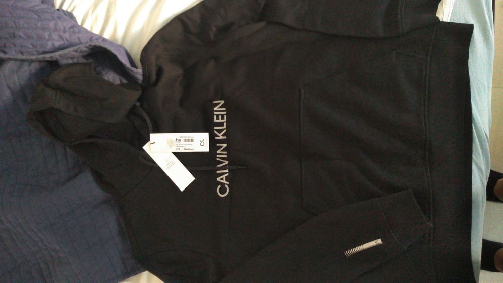 Hanorac Calvin Klein Performance Essential OTH Logo ck negru M/L