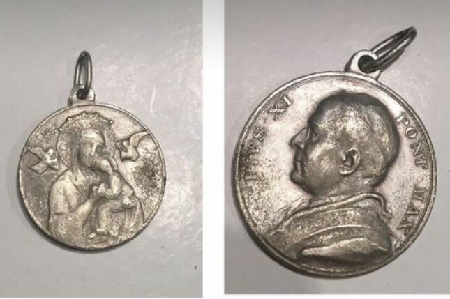 Medalie Papa creștin antic Pius XI Pont. Max