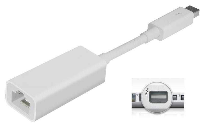 Adaptor Apple Thuderbolt la Gigabit Ethernet MD463ZM/A original