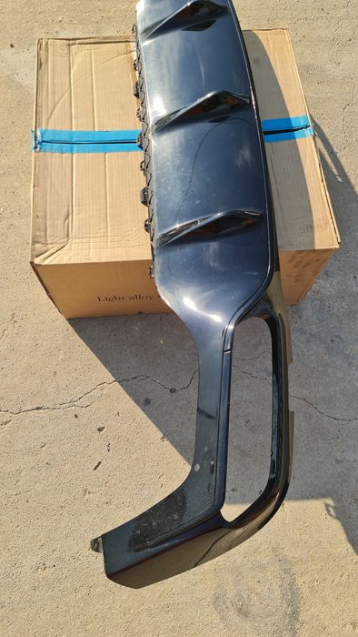 Spoiler cu ornament difuzor bara spate AMG Mercedes E w213 a2138852401