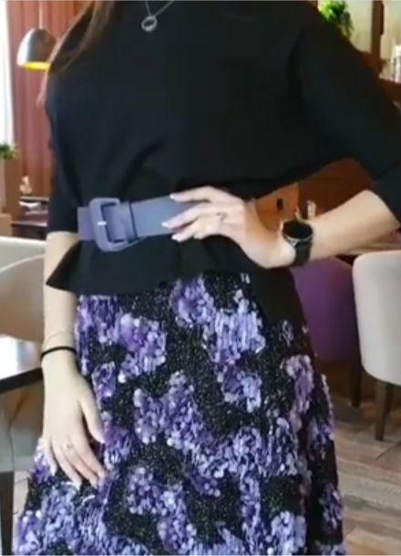 Двойка кофта с юбкой