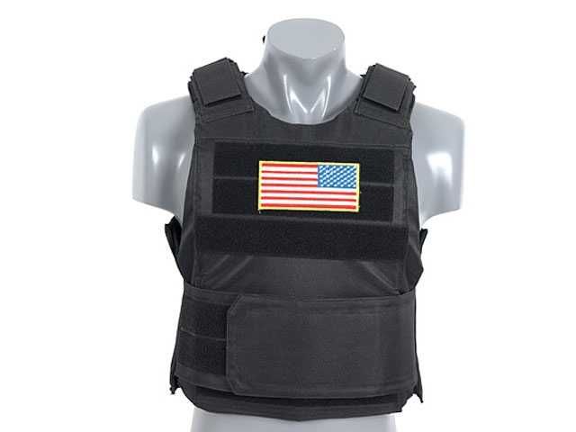 Vesta Tactica Protectie DELTA BODY ARMOR Black,8FIELDS Noua In Ambalaj