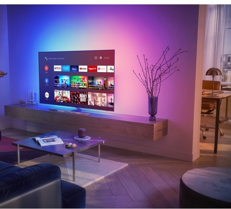 Vand Televizor Philips Ambilight OLED 55OLED856, 139 cm, Smart Android