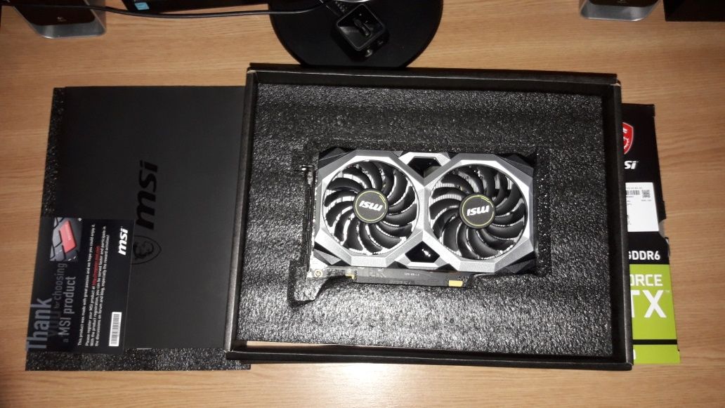 Placa video MSI GeForce RTX 2060 VENTUS XS 6G
OC, 6GB GDDR6, 192-bit