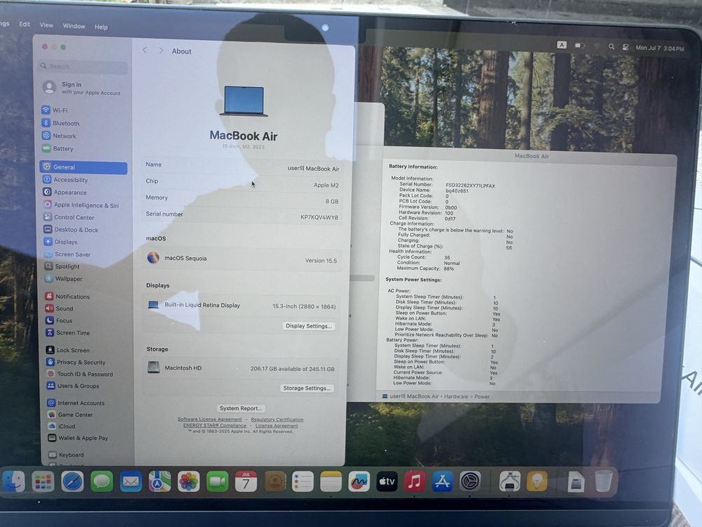 macbook air m2 15 inch full