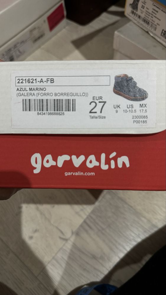 Garvalin ботинки