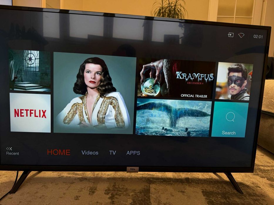 Smart TV TCL diagonala 106 cm  - Ultra HD (4K TV)