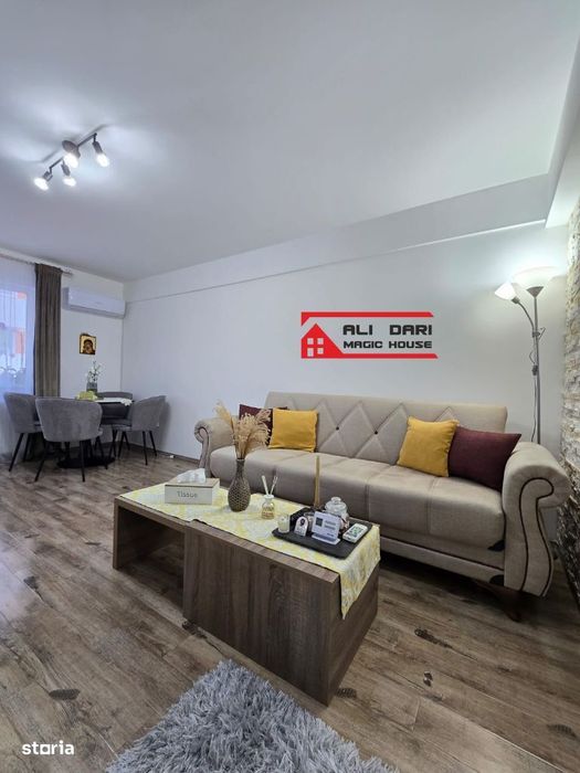 Apartament 2 Camere 40 mp + 6 mp balcon - Mobilat și Utilat Modern