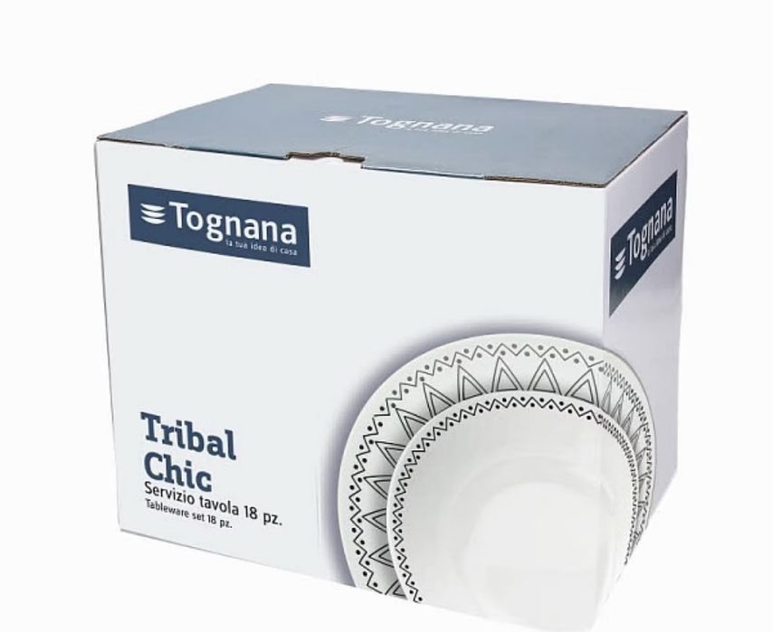 Serviciu de masa NOU Tognana Tribal Chic