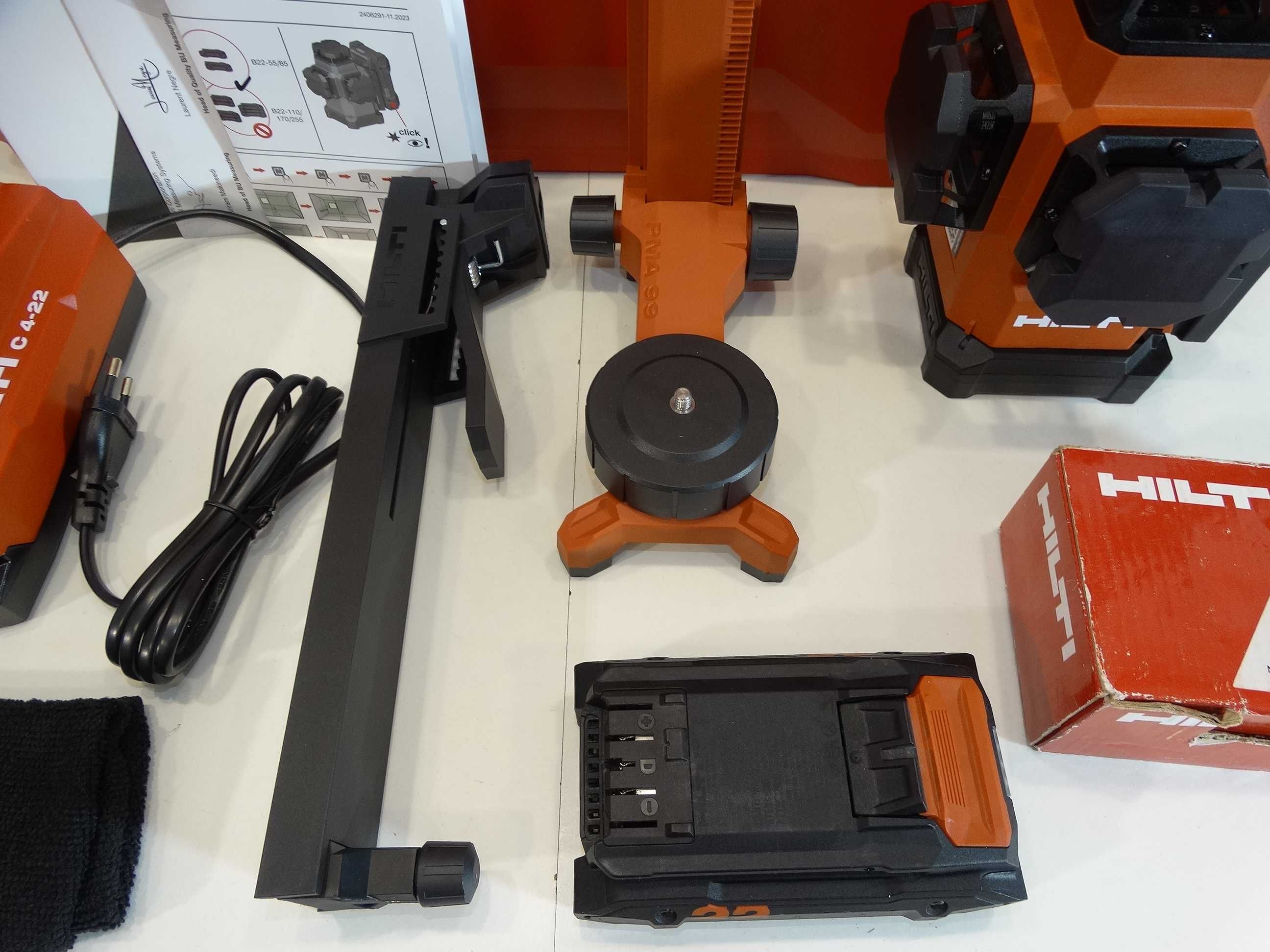 НОВО - Hilti PM 50 - 22 / Nuron - Мултилинеен лазерен нивелир