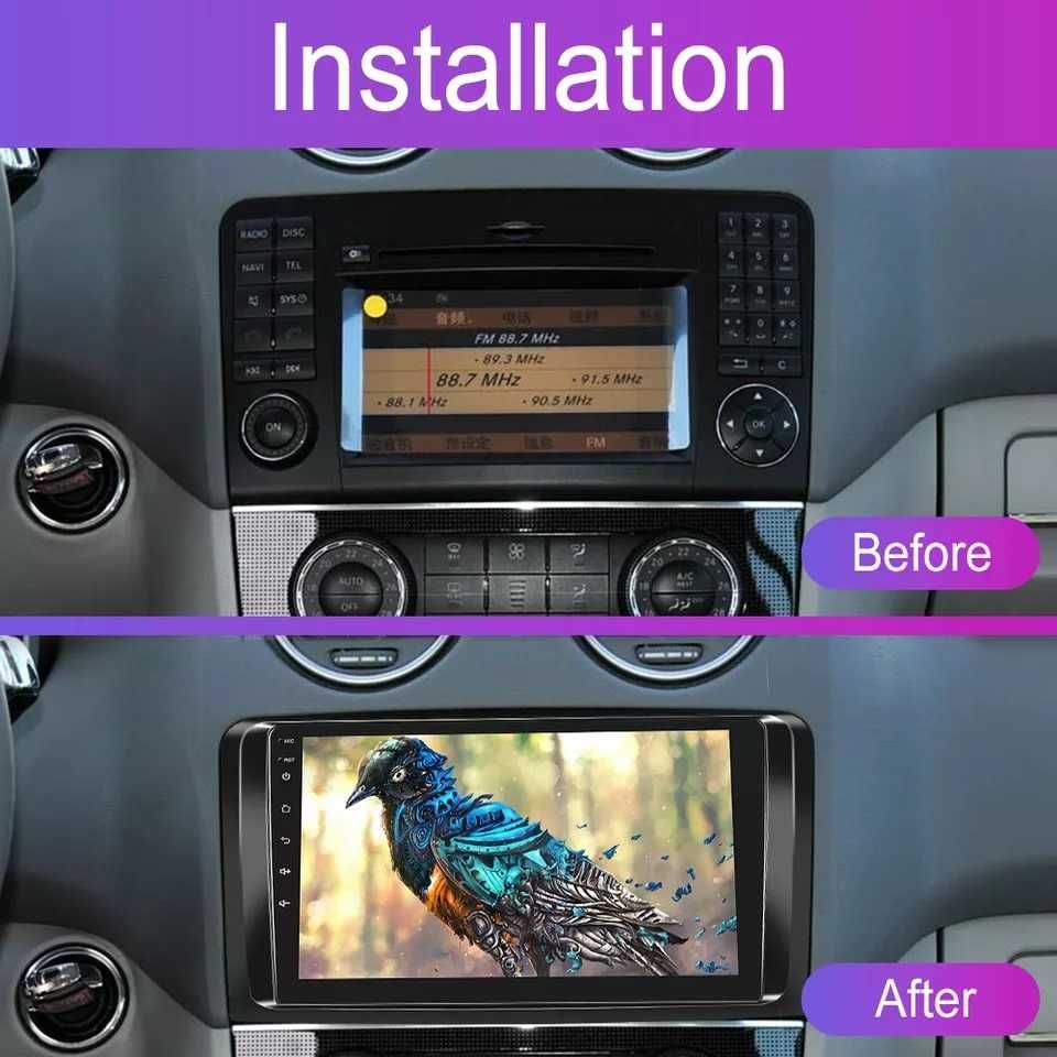 Мултимедия за Mercedes ML GL W164 Навигация плеър Android 2DIN ML GL