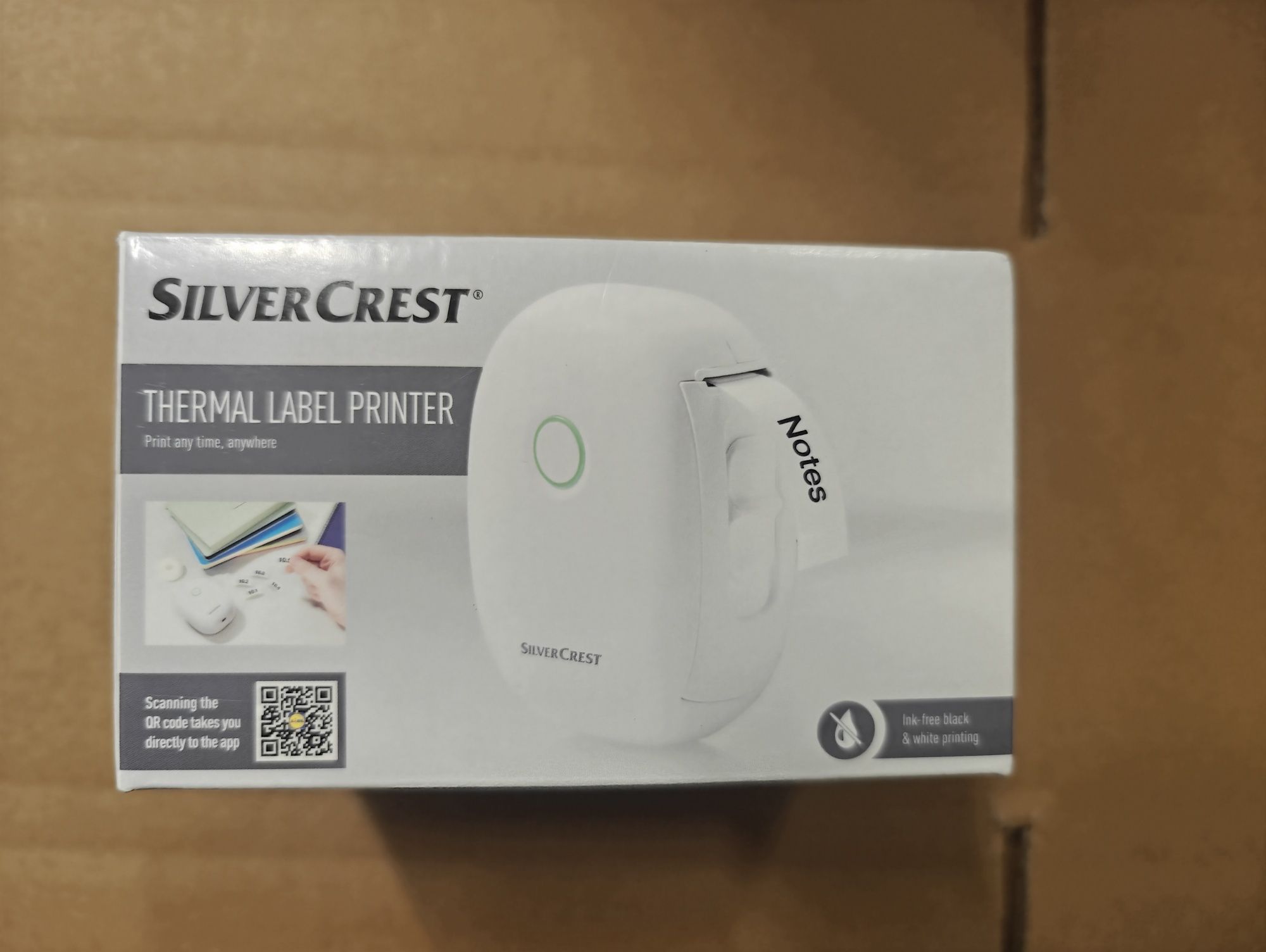 Imprimanta termica etichetare bluetooth silvercrest etichete