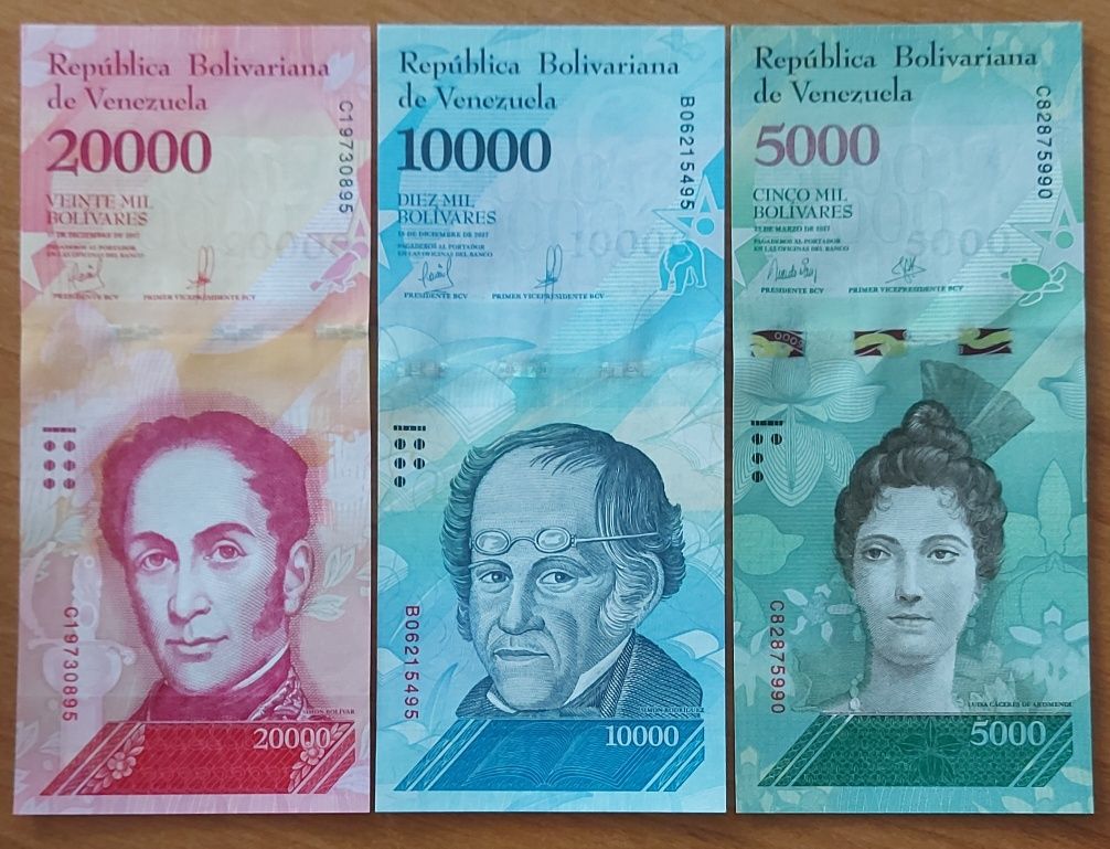 Венецуелски банкноти от 2017 г.