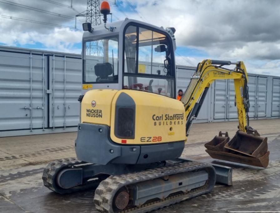 Vand mini excavator wacker neuson EZ28r