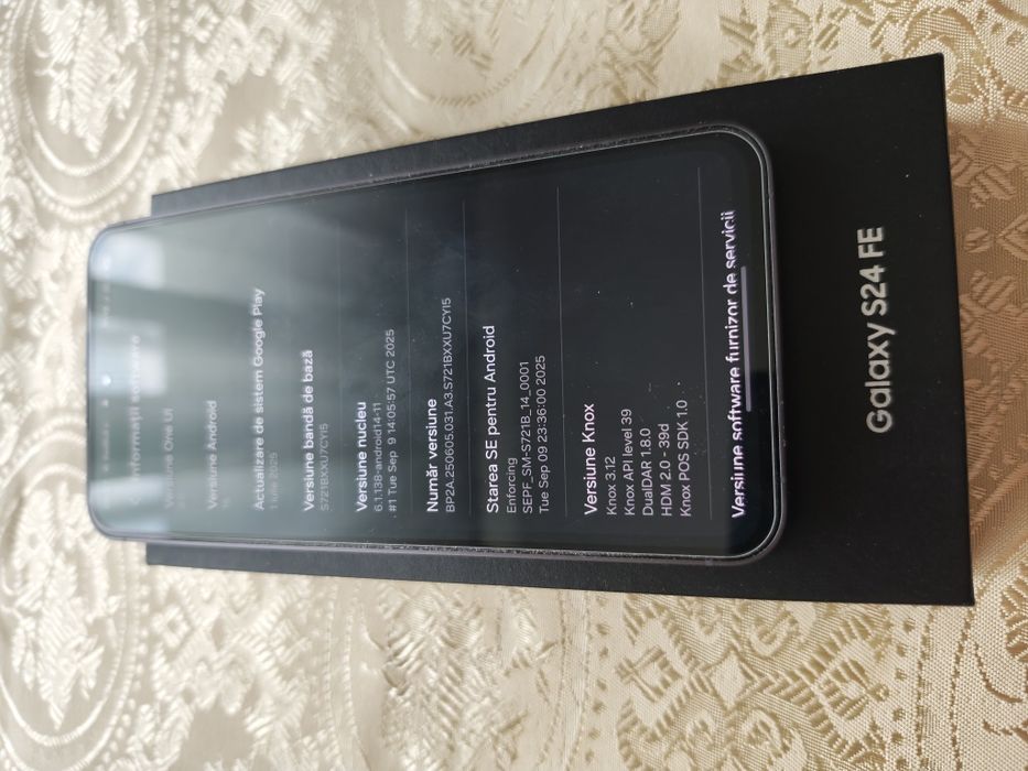 Vand Samsung s24 FE 128 gb,garantie 2 ani!