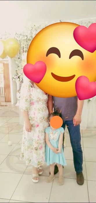 Все платье один раз одевала Корейская