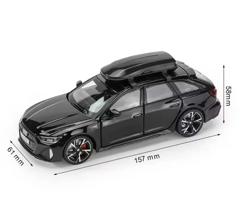 Macheta Model Mini Car Audi A6 RS6 Scara 1:32