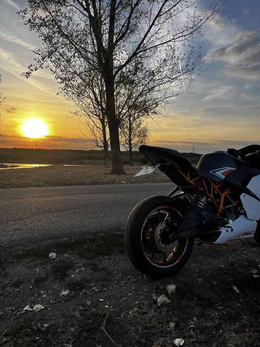 Ktm rc 125 an 2016, cauciuc 160 spate