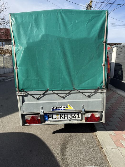 Vand remorcă 750kg acte germania/conditii perfecte