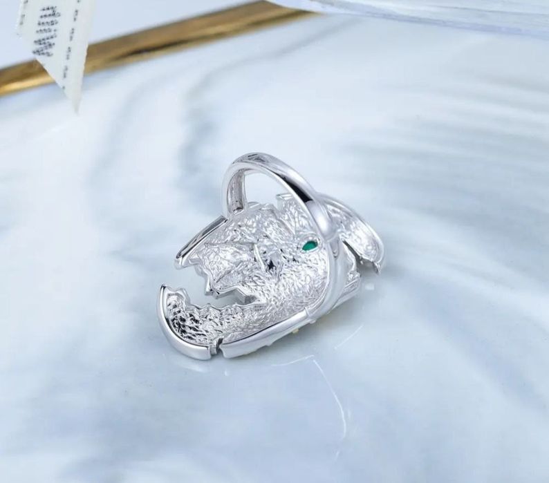 Кольцо серебро агат